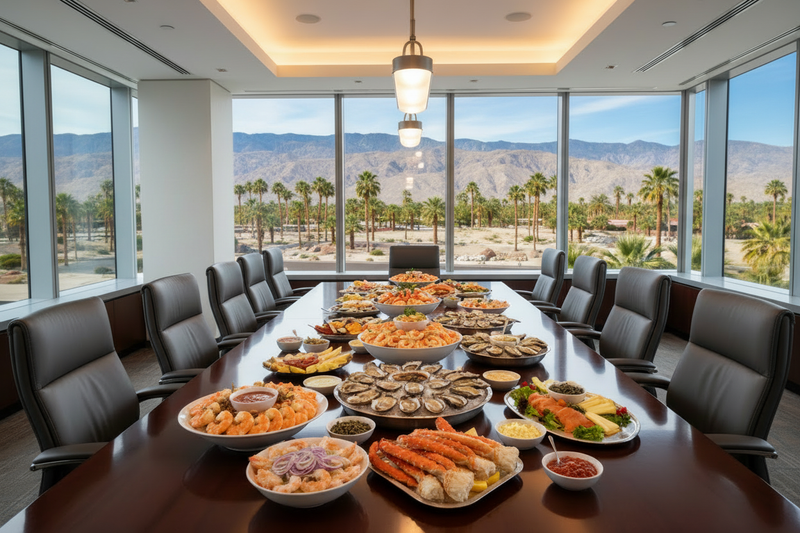 make the background the desert like palm springs